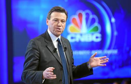 Geoff Cutmore at his show